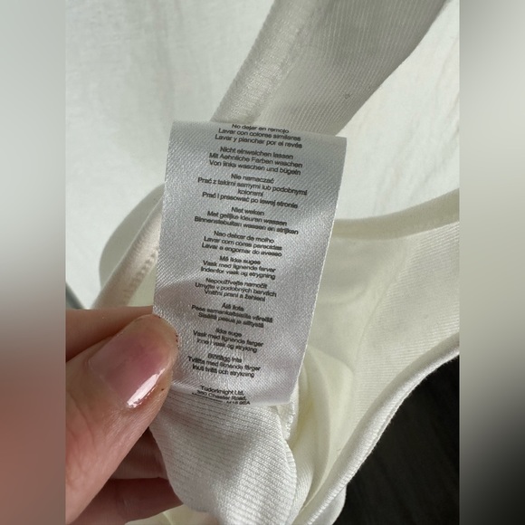 4th & Reckless Cream Lindsay Ruched Tank Size XS (6) NWT - Picture 6 of 12